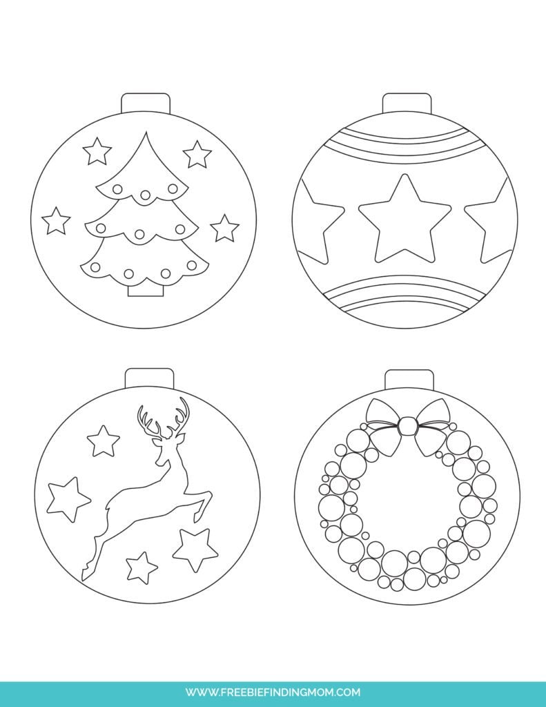 free printable christmas stencils